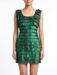 Imported Western mini dress silk jersey mini dress No-1402 Velnoor Store