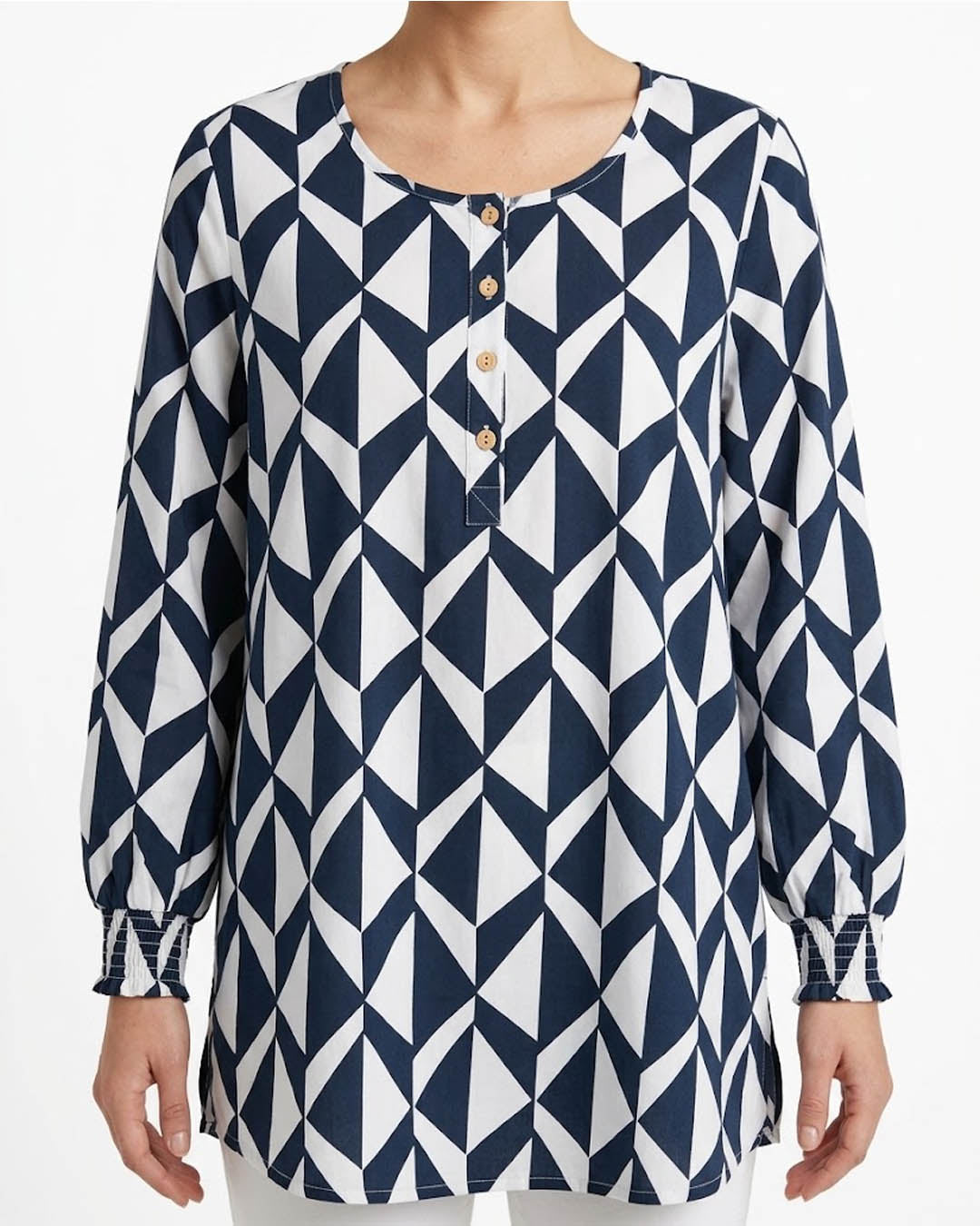 Imported Full sleeve top chiffon full sleeve top No-5007 Velnoor Store