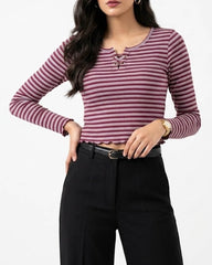 Imported Crop top jersey crop top No-3870 Velnoor Store