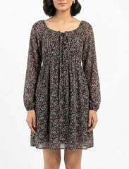 Imported Western mini dress chiffon western dress No-1540 Velnoor Store
