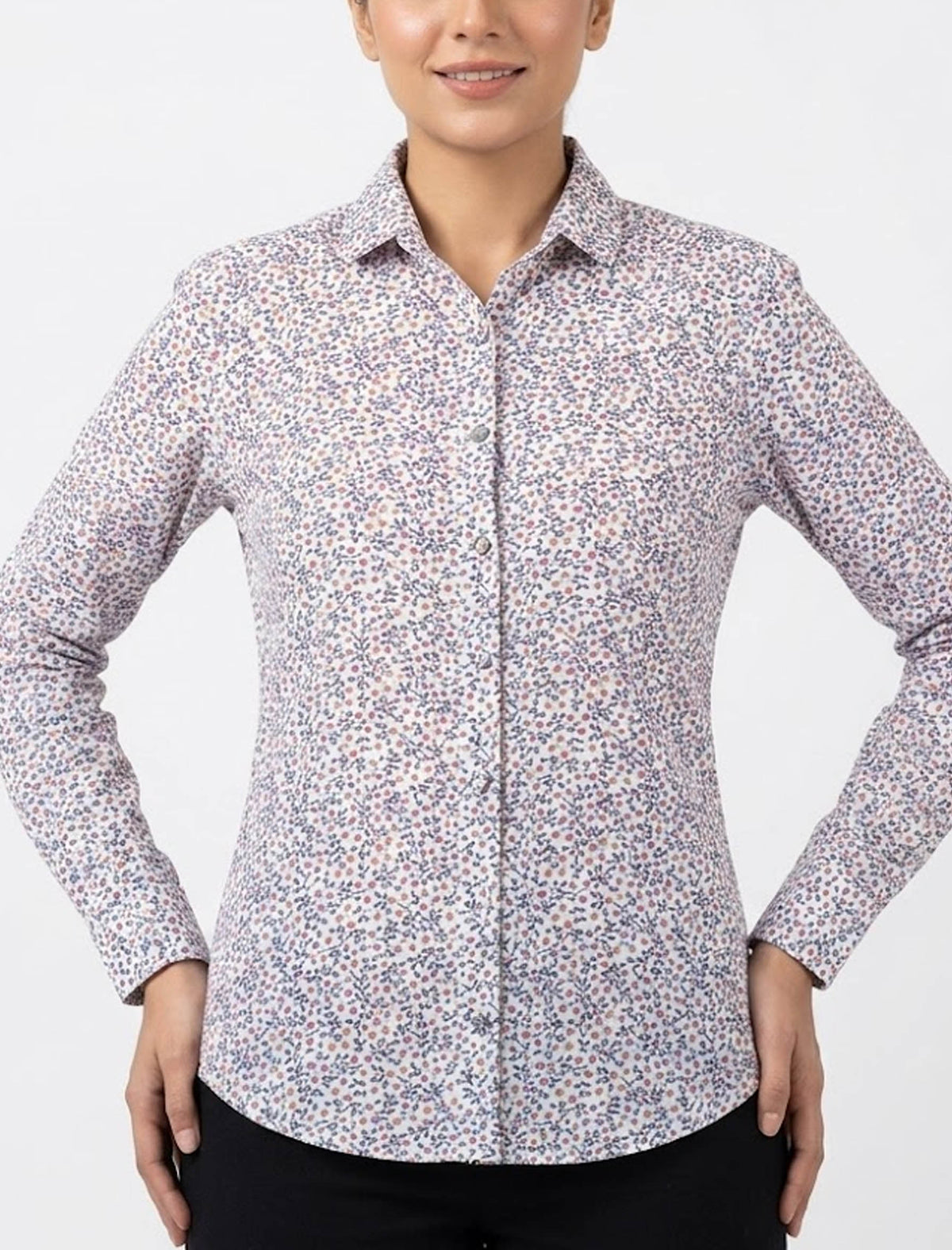 Imported Full sleeve top linen full sleeve top No-1451 Velnoor Store