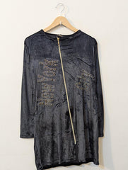 1085 High-Quality Velvet Jacket for Women – Winter Collection Pakistan