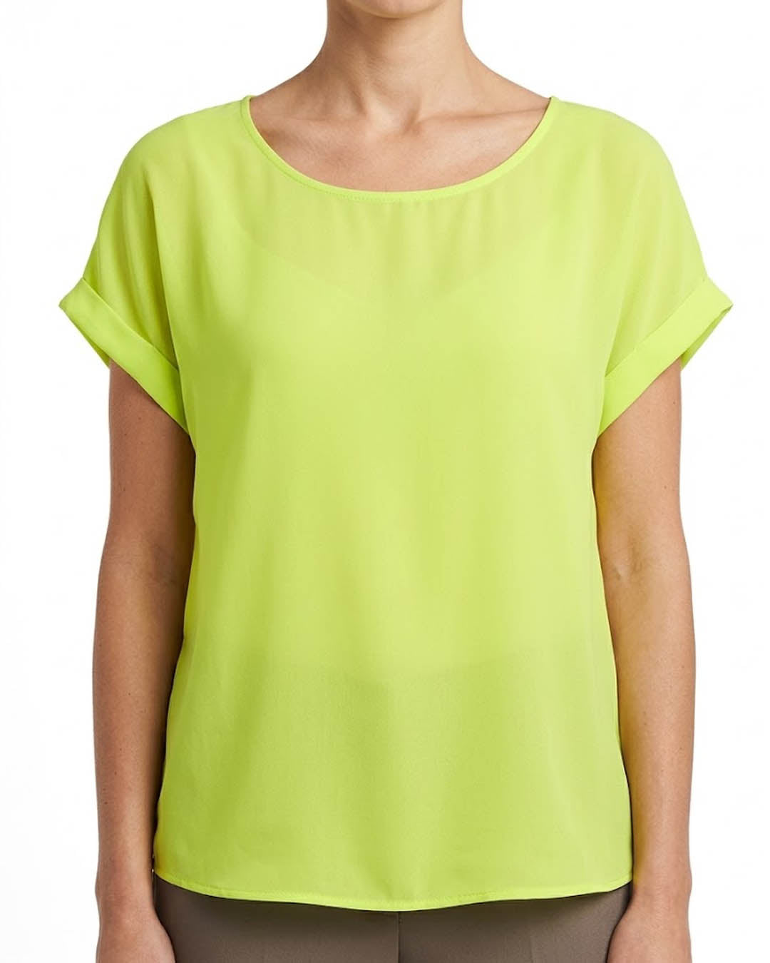 Imported Half sleeve top chiffon half sleeve top No-5654 Velnoor Store