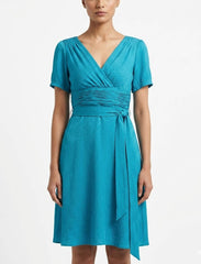 Imported Western mini dress chiffon mini dress No-1409 Velnoor Store