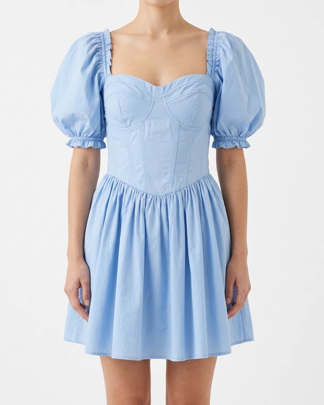 Imported Western mini dress cotton mini dress No-8694 Velnoor Store