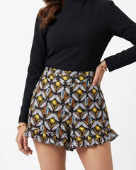 Imported Short chiffon short No-3683 Velnoor Store