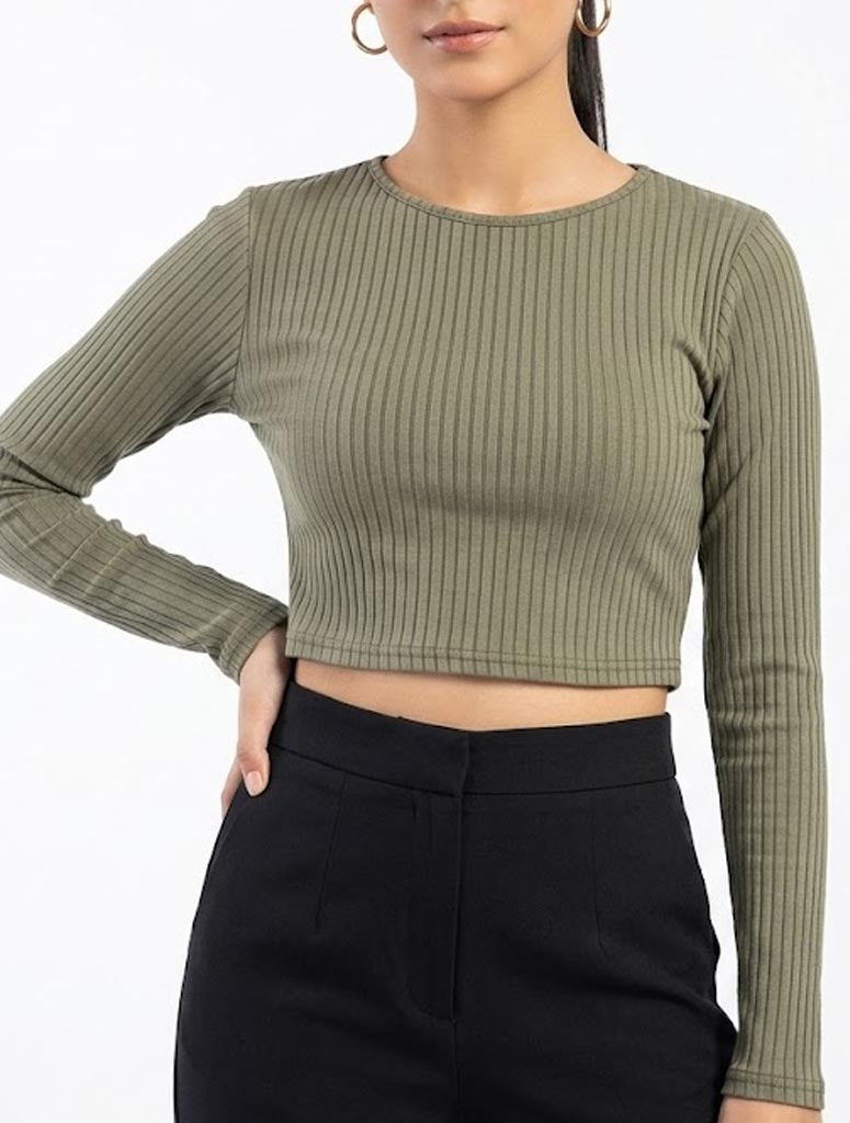 Crop top cotton crop top No-2036 Velnoor Store