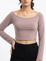 Imported Crop top jersey crop top No-3914 Velnoor Store