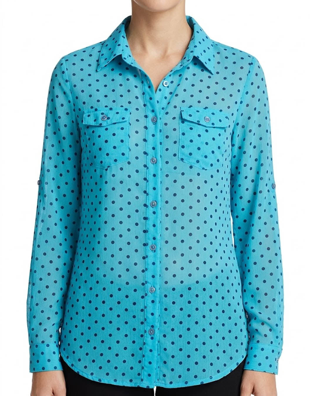 Imported Full sleeve top chiffon full sleeve top No-5003 Velnoor Store