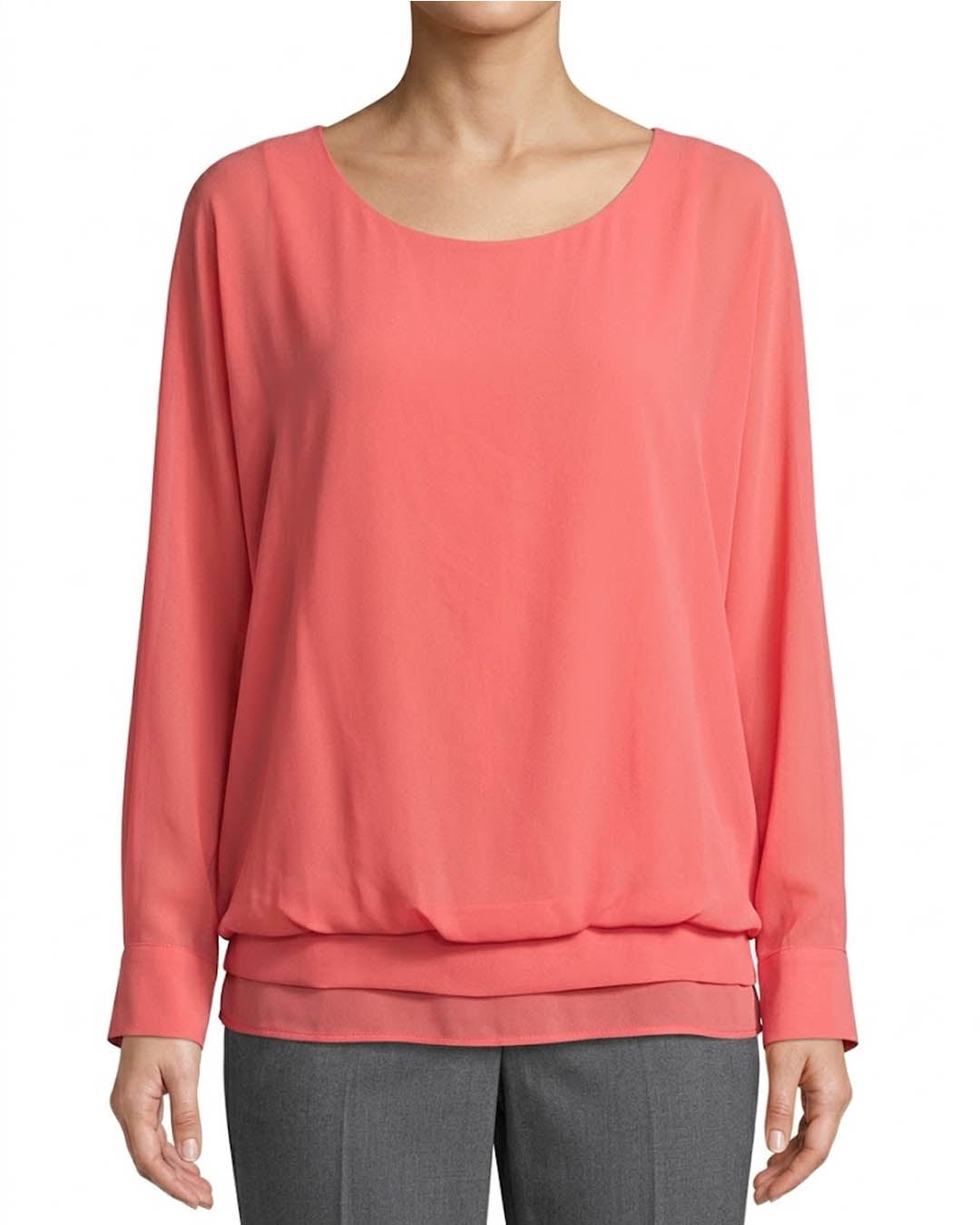 Imported Full sleeve top chiffon full sleeve top No-5058 Velnoor Store