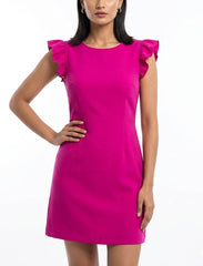 Imported Western mini dress jersey mini dress No-780 Velnoor Store