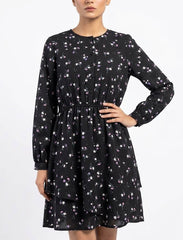 Imported Mini dress chiffon mini dress No-1237 Velnoor Store