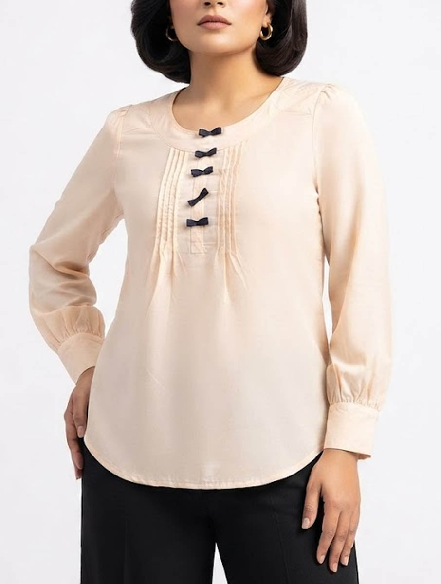 Imported Full sleeve top chiffon full sleeve top No-3435 Velnoor Store