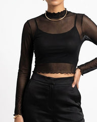 Imported Crop top net crop top No-3750 Velnoor Store