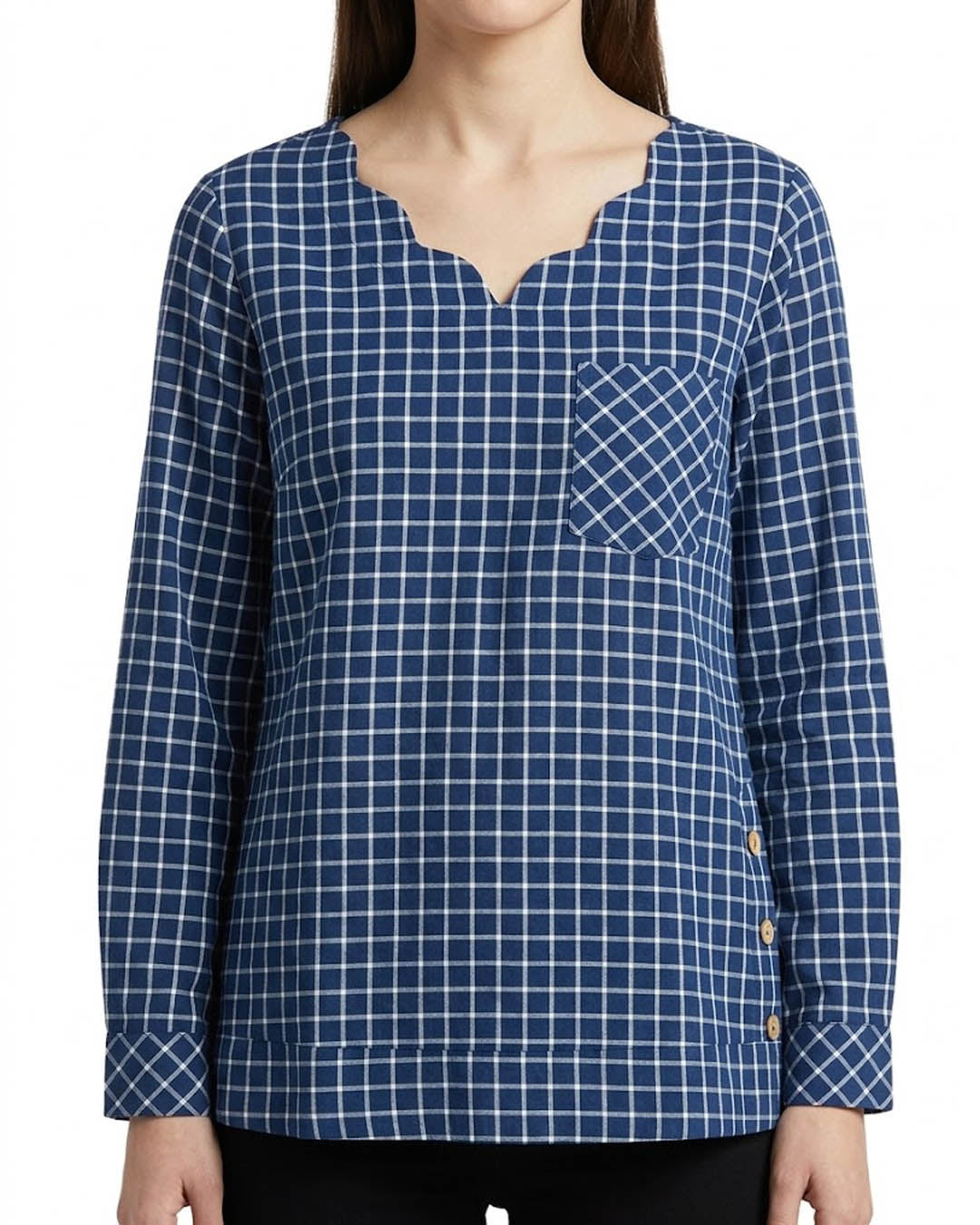 Imported Full sleeve top cotton full sleeve top No-5756 Velnoor Store