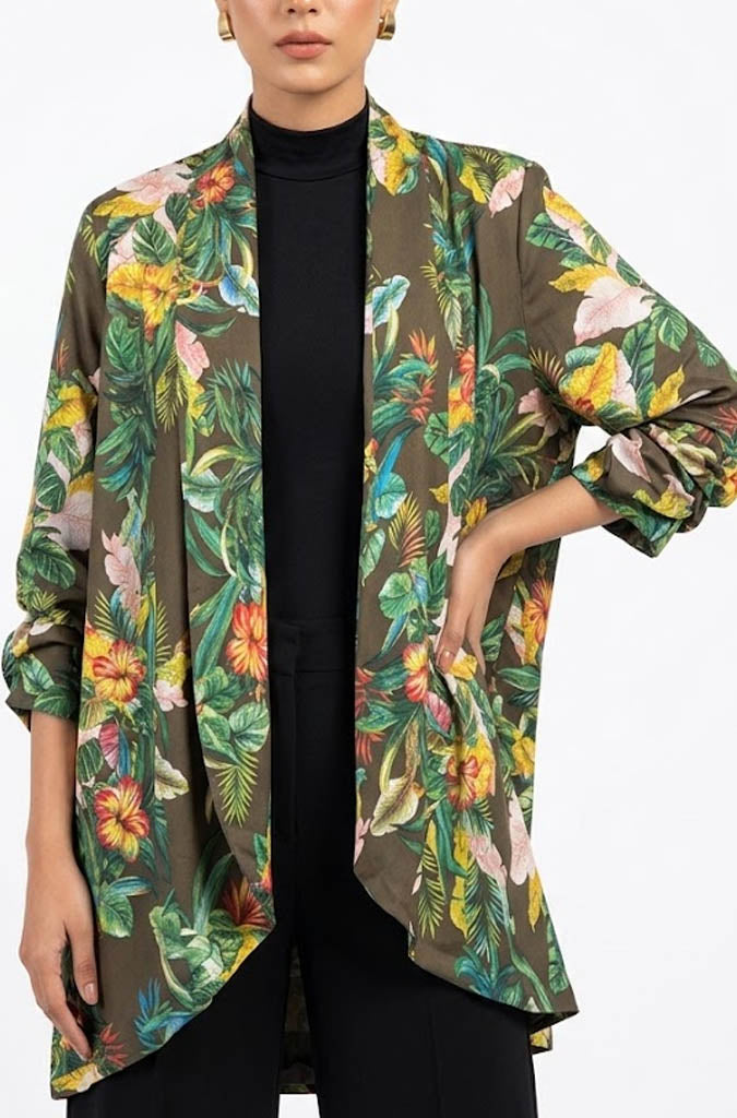 Imported Western mini dress silk jersey mini dress No-4746 Velnoor Store