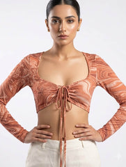 Imported Crop top jersey crop top No-3906 Velnoor Store