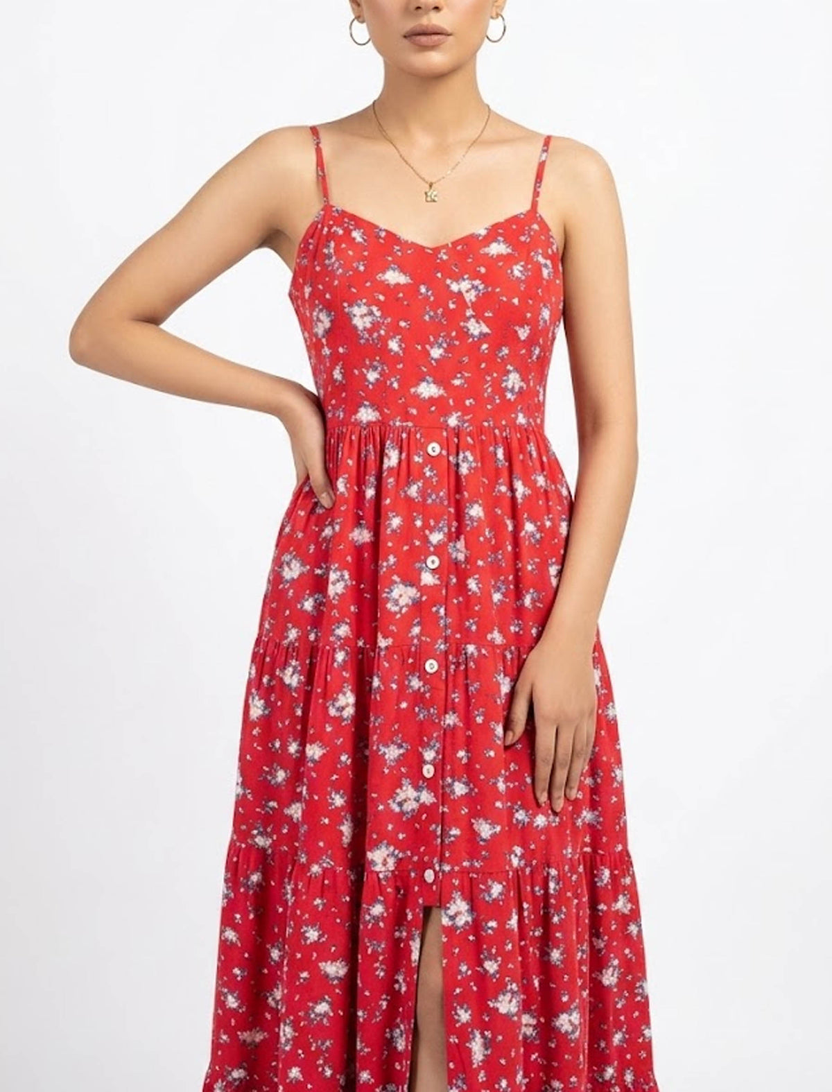 Imported Western long dress jersey long dress No-1176 Velnoor Store