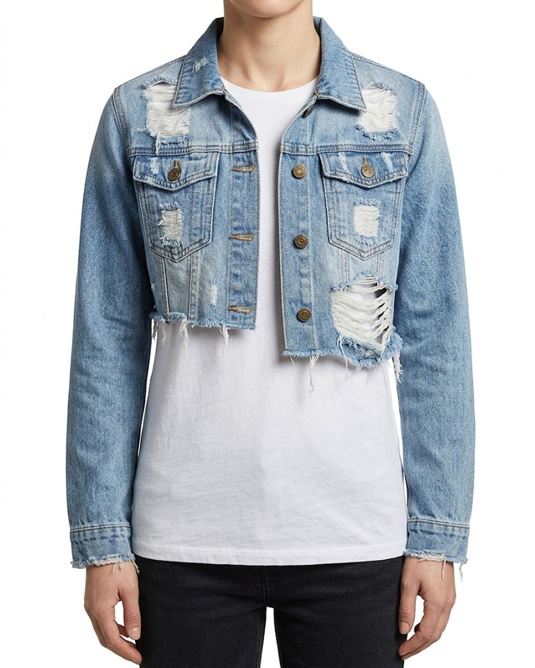 Imported Denim jacket denim denim jacket No-9372 Velnoor Store