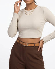 Imported Crop top jersey crop top No-3745 Velnoor Store