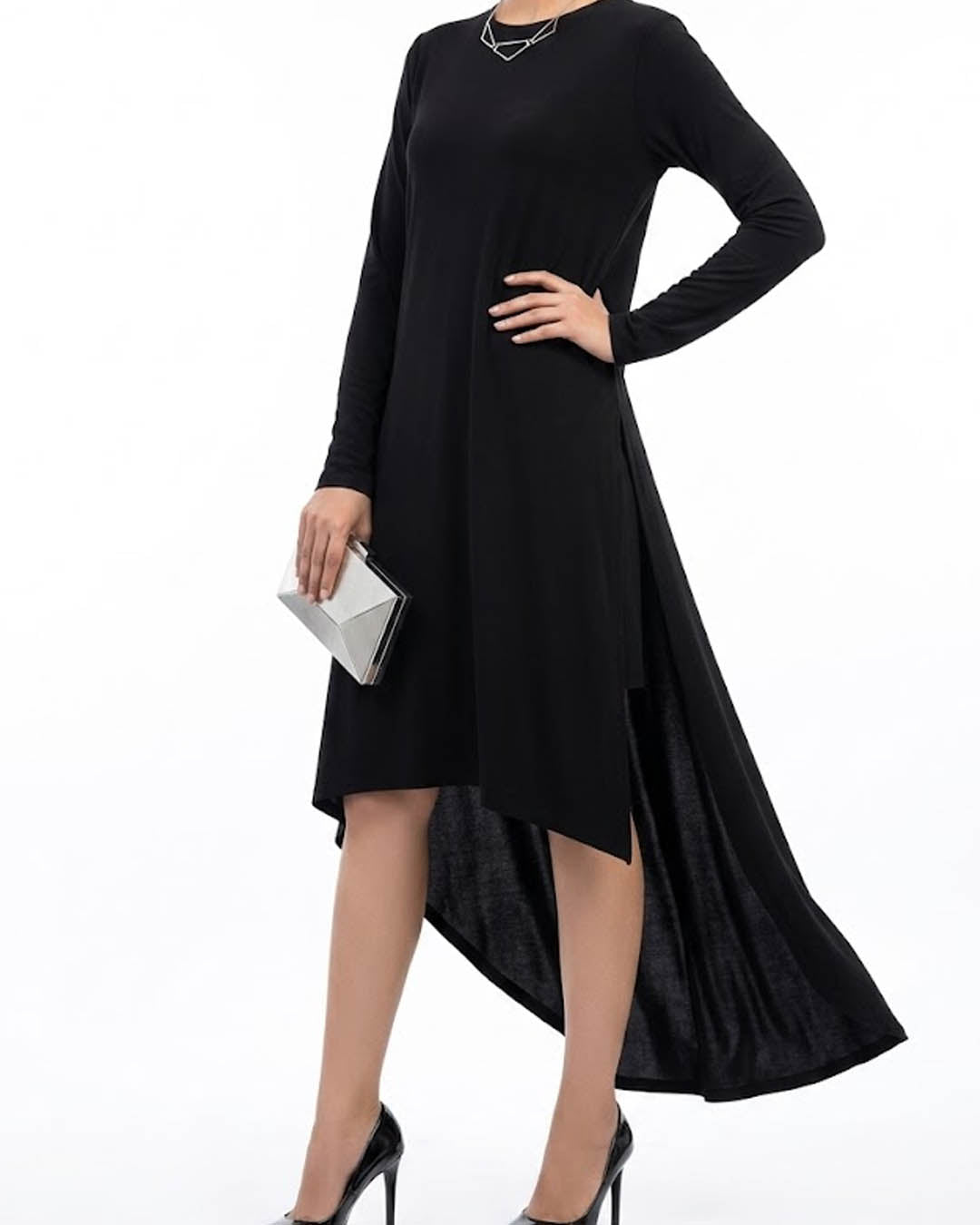 Imported Western long dress chiffon long dress No-4743 Velnoor Store