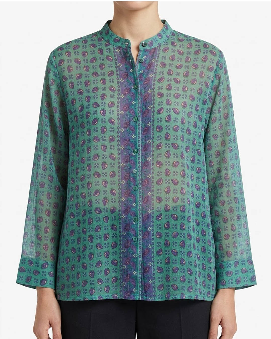 Imported Full sleeve top chiffon full sleeve top No-5118 Velnoor Store