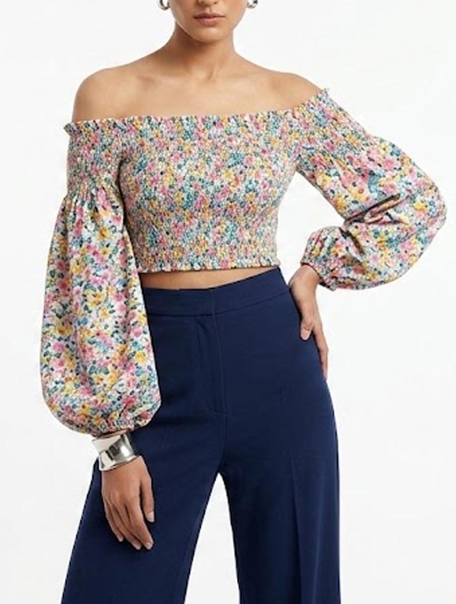 Crop top cotton crop top No-1964 Velnoor Store