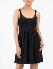 Imported Western mini dress jersey mini dress No-787 Velnoor Store