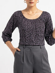 Crop top chiffon crop top No-1870 Velnoor Store
