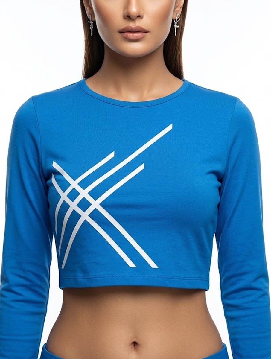 Imported Crop top jersey crop top No-3859 Velnoor Store