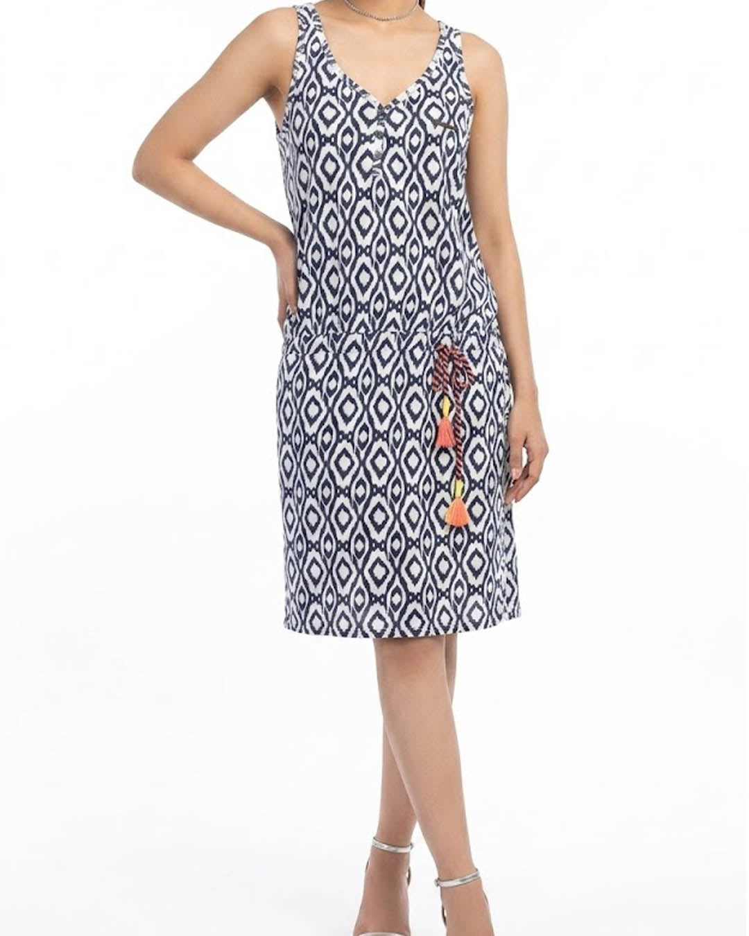 Imported Western long dress chiffon long dress No-4743 Velnoor Store