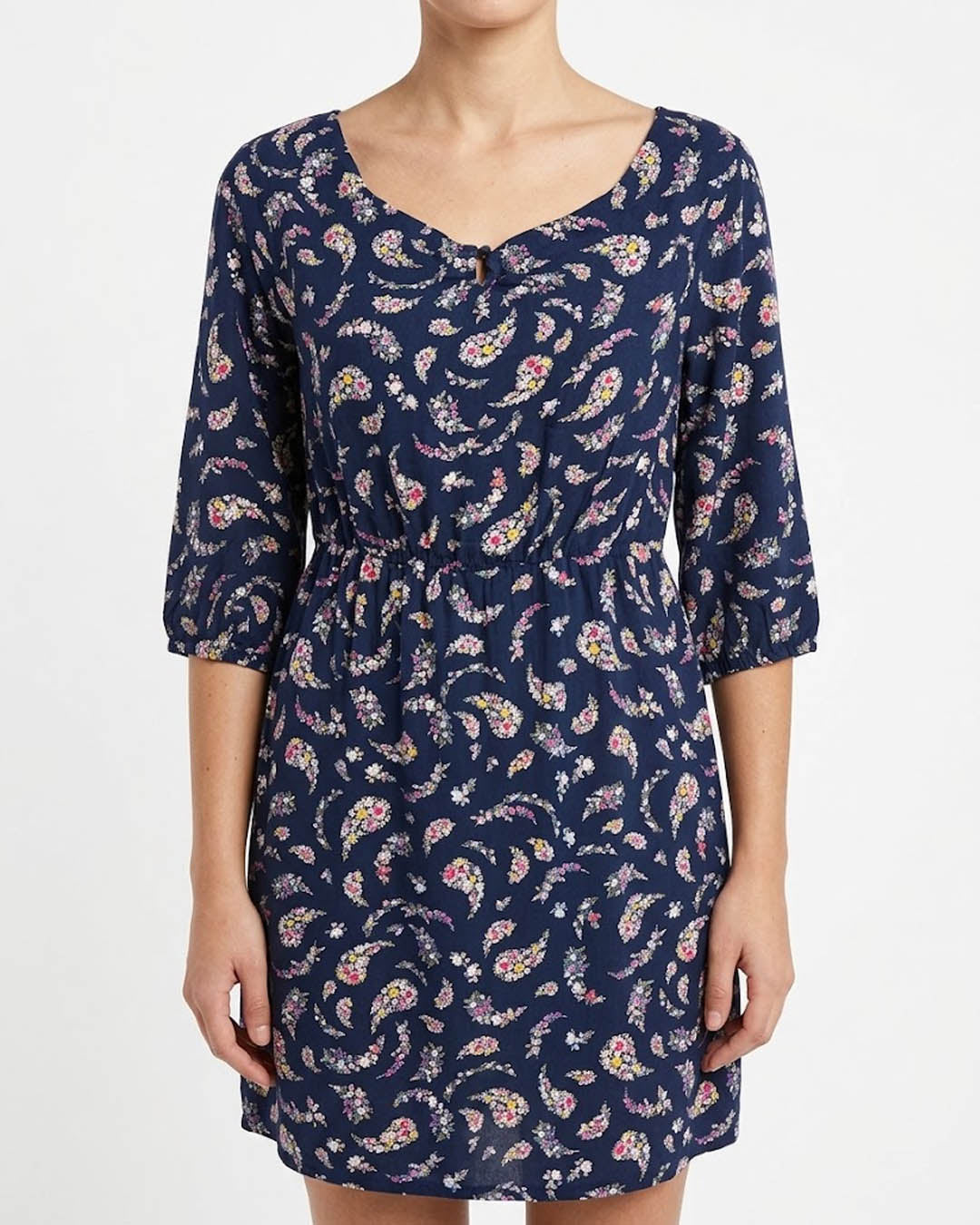Imported Western mini dress cotton mini dress No-5558 Velnoor Store