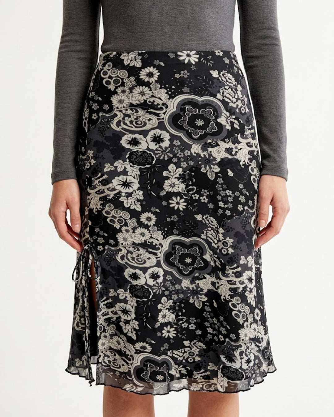 Imported Skirt linen skirt No-5805 Velnoor Store