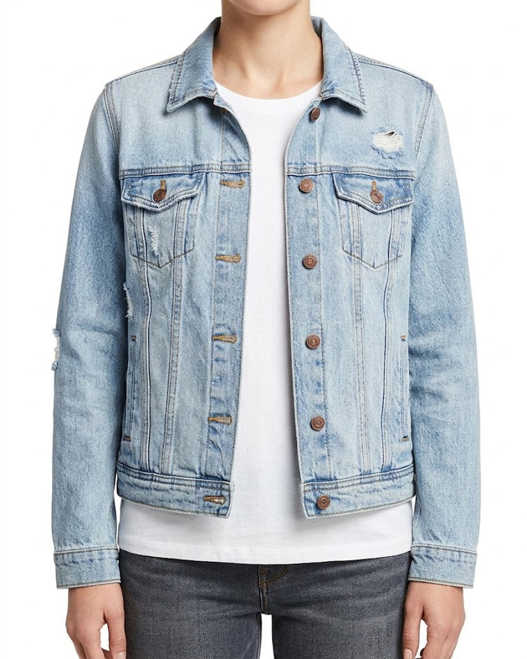 Imported Denim jacket denim denim jacket No-9449 Velnoor Store