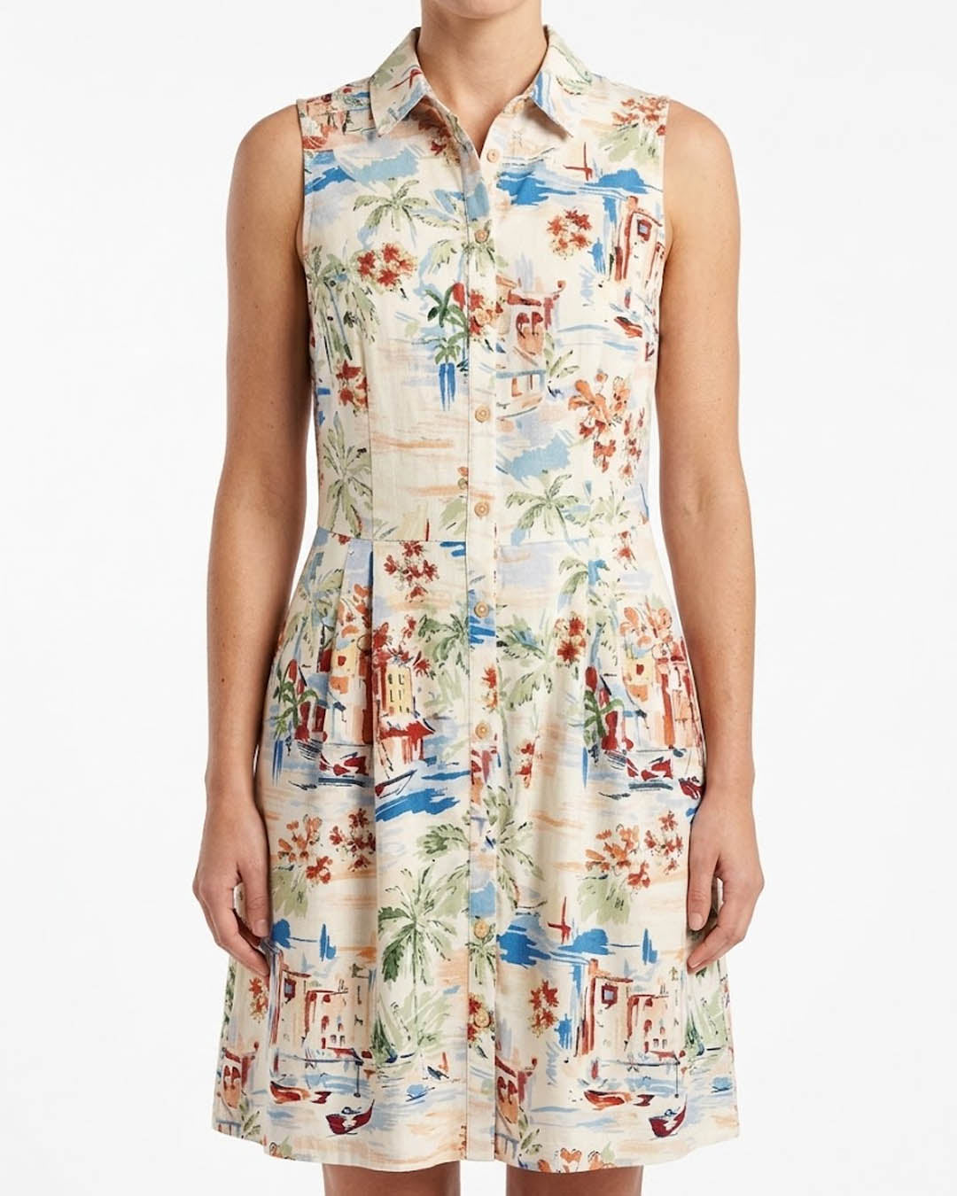Imported Western mini dress cotton mini dress No-5581 Velnoor Store