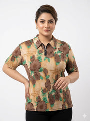 Imported women half sleeve top jersey half sleeve top No-554 Velnoor Store