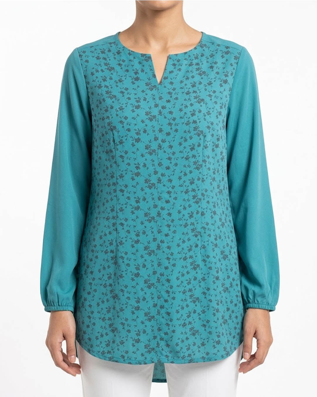 Imported Full sleeve top chiffon full sleeve top No-4984 Velnoor Store