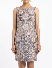 Imported Western mini dress chiffon mini dress No-850 Velnoor Store