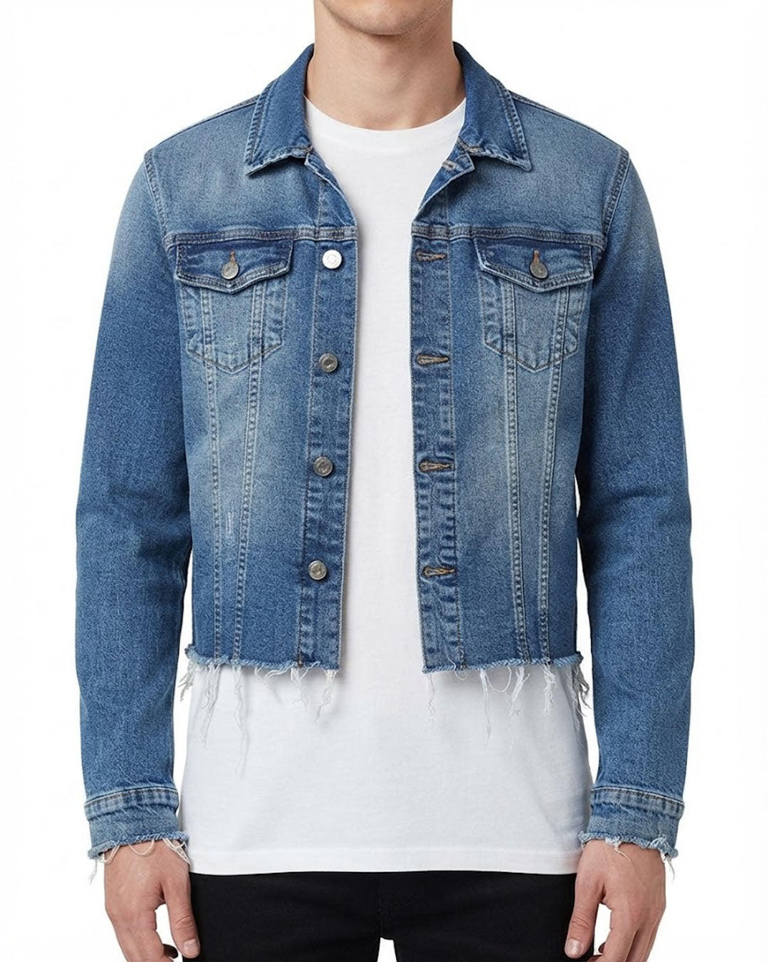 Imported Denim jacket denim denim jacket No-9470 Velnoor Store