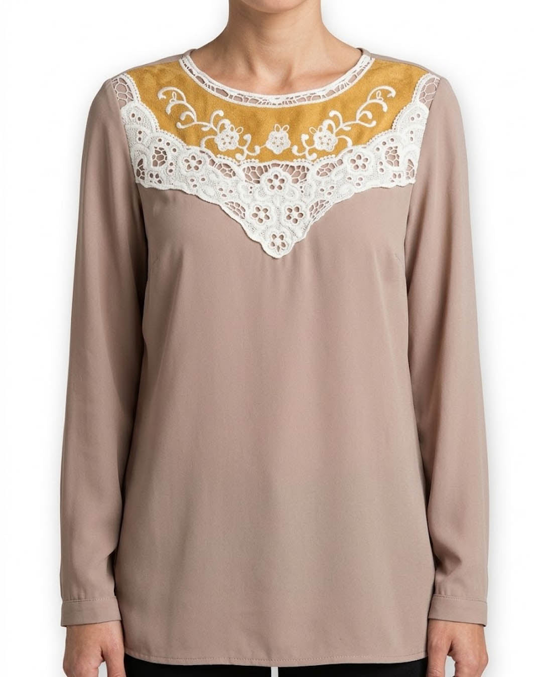 Imported Full sleeve top chiffon full sleeve top No-5100 Velnoor Store