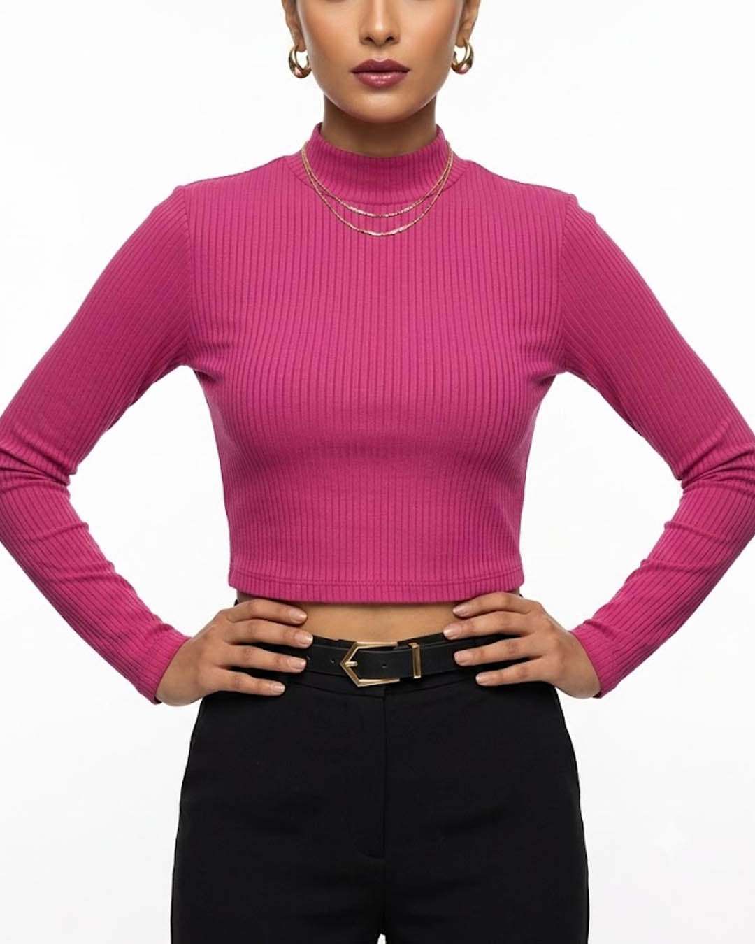 Imported Crop top jersey crop top No-4141 Velnoor Store