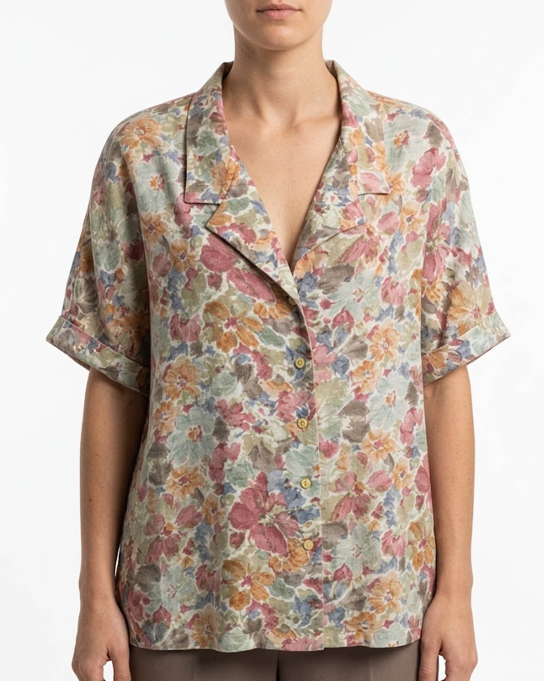 Imported Half sleeve top chiffon half sleeve top No-5355 Velnoor Store