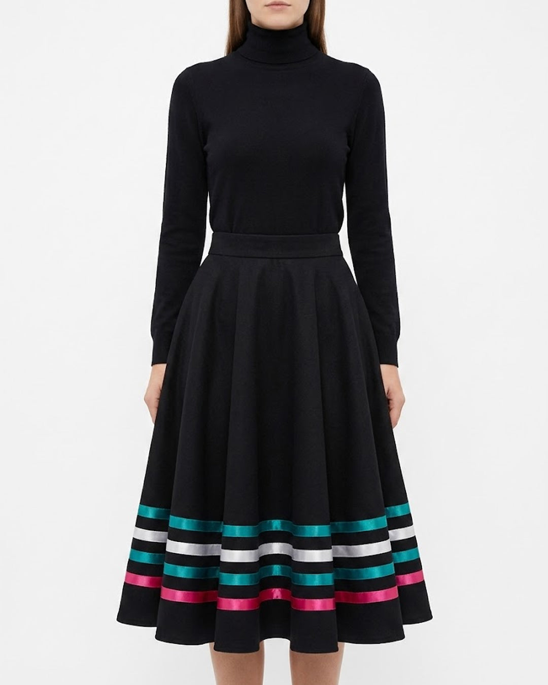 Imported Skirt chiffon skirt No-5810 Velnoor Store