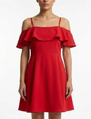 Imported Western mini dress chiffon mini dress No-867 Velnoor Store