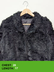 269 Classic Faux Fur Jacket – Elegant Winter Wear in Pakistan | Velnoor
