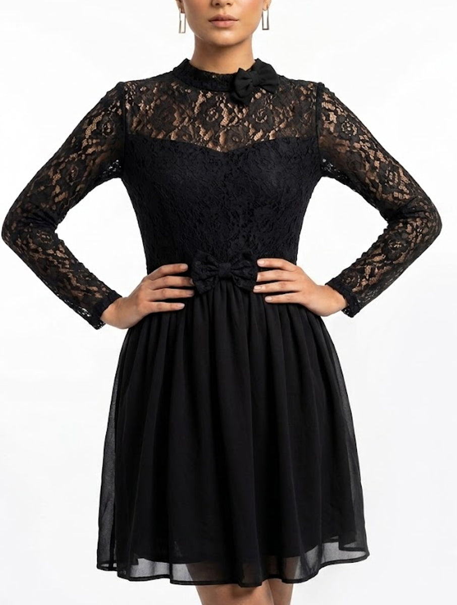 Imported Western Mini Dress chiffon Mini Dress No-002 Velnoor Store