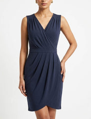 Imported Mini dress silk jersey mini dress No-1226 Velnoor Store