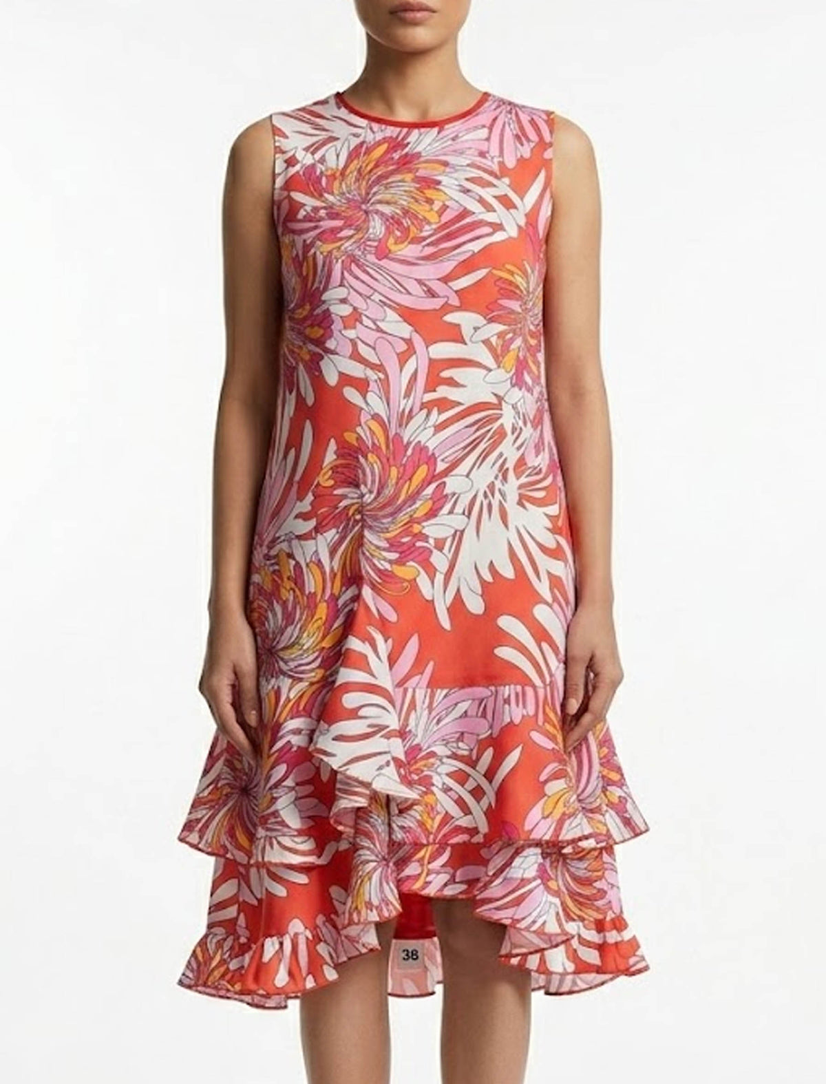 Imported Western mini dress silk mini dress No-845 Velnoor Store