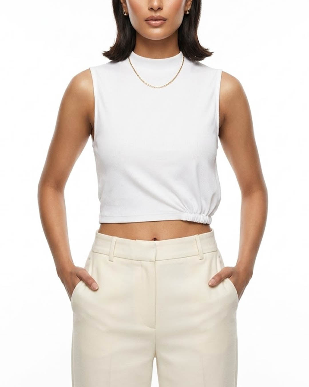Imported Crop top jersey crop top No-4139 Velnoor Store