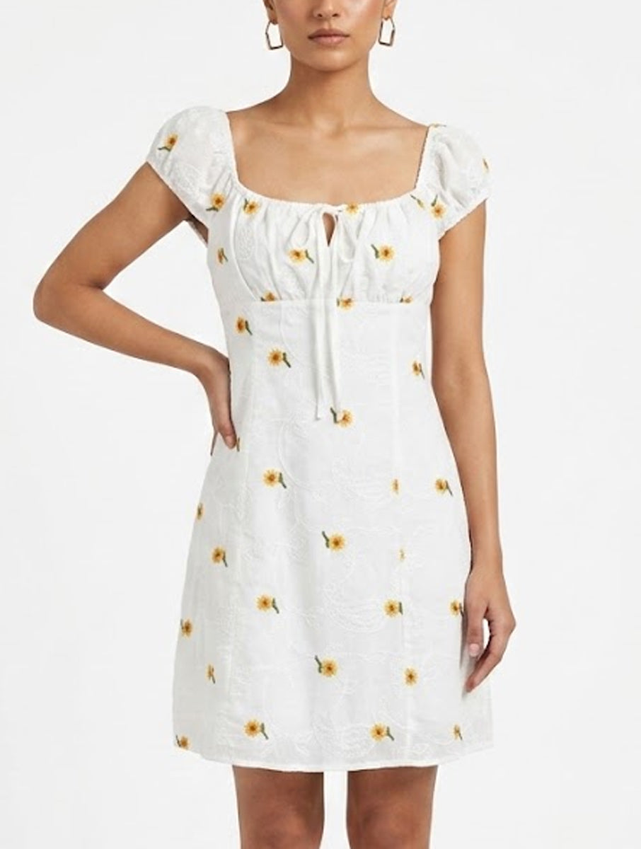 Imported Western Mini Dress chiffon Mini Dress No-606 Velnoor Store